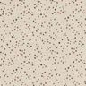 Dekorationsstof Halvpanama festlige stjerner – natur/karminrød,  thumbnail number 1