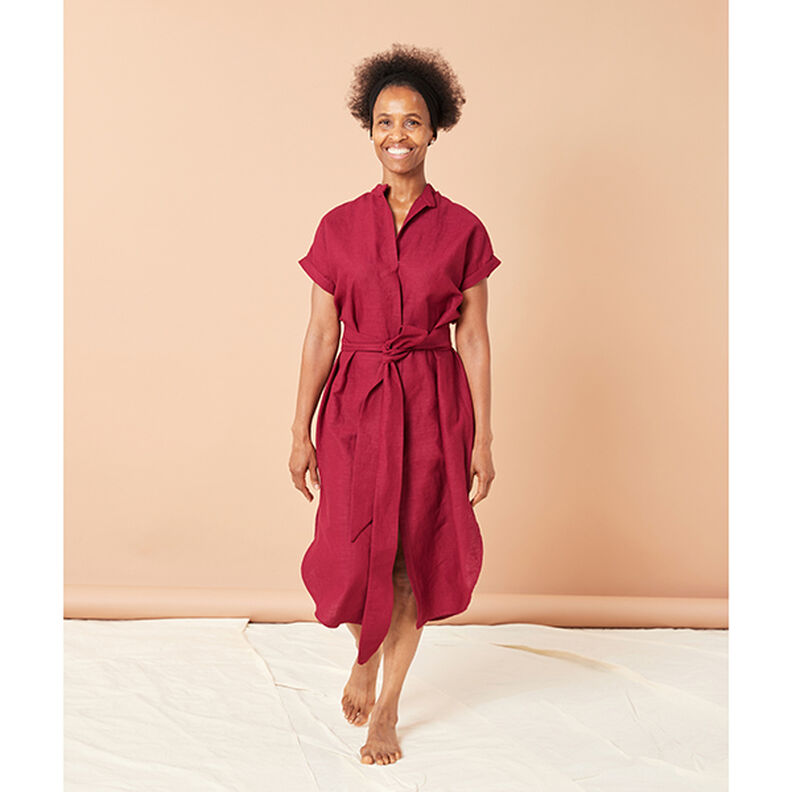 Hørstof Ramie-miks medium – mørkebrun,  image number 8