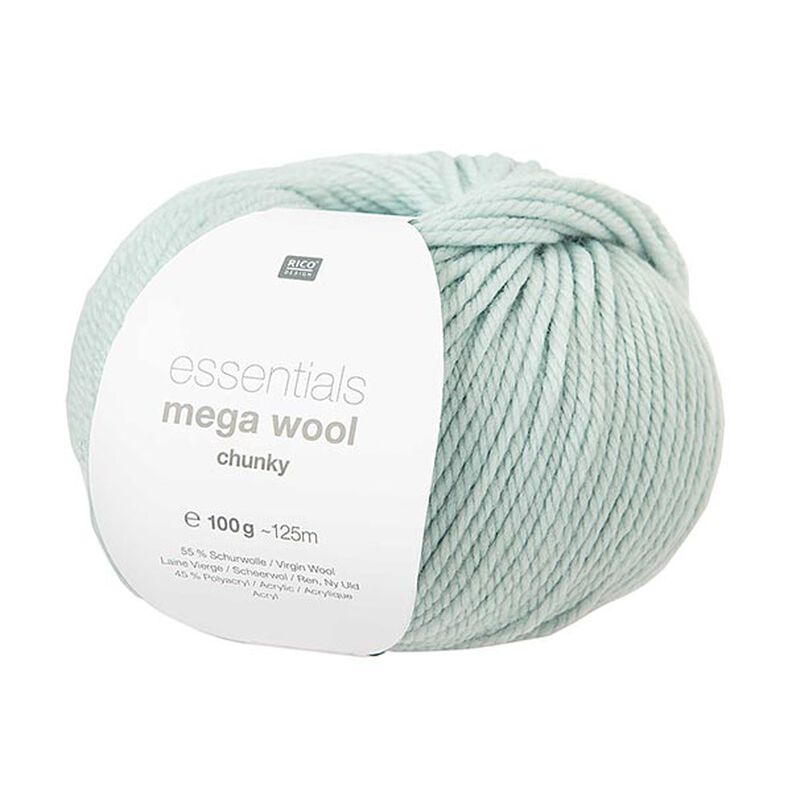 Essentials Mega Wool chunky | Rico Design – aquablå,  image number 1