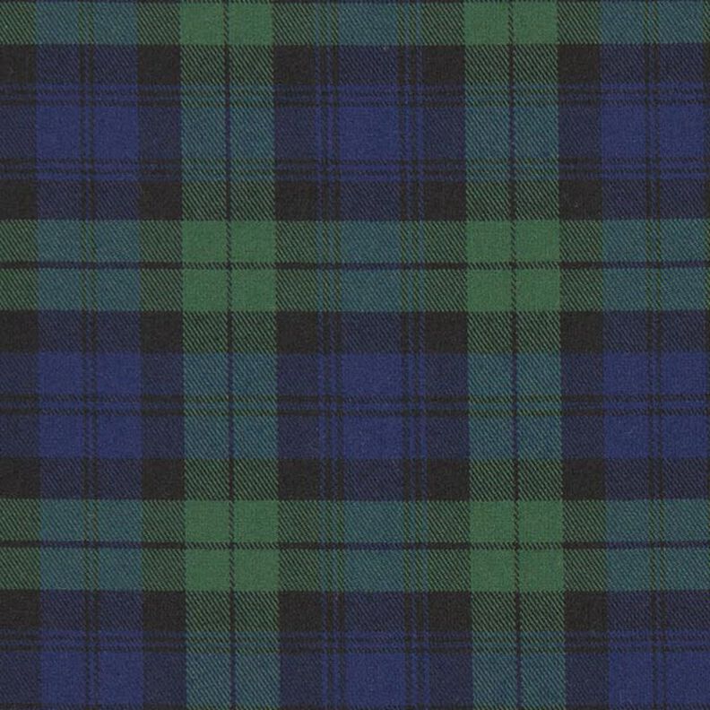 Skotskternet Stretch – navy/grøn,  image number 1