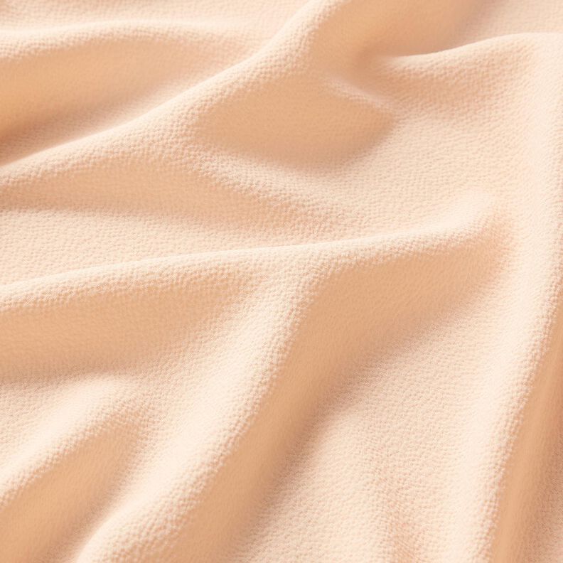 Georgette Ensfarvet – cashew,  image number 2