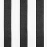 Polyestersatin brede striber på langs – sort/hvid,  thumbnail number 1