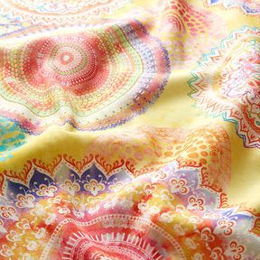Outdoor stof Canvas Mandala – lysegul, 