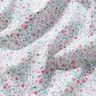 Bomuldsstof Poplin sarte blomster – pebermynte/pastelviolet,  thumbnail number 2