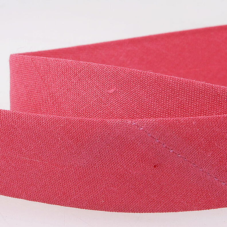 Skråbånd Polycotton [20 mm] – intens pink,  image number 2