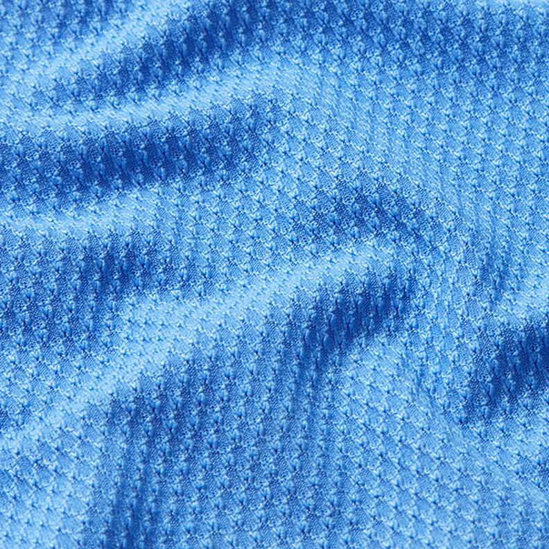 Jacquard jersey struktur – strålende blå,  image number 2