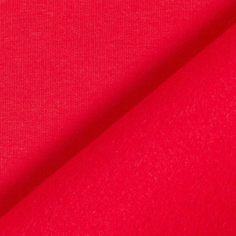 Let bomuldssweat ensfarvet – rød,  image number 5