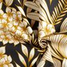 Bomuldssatin Tropiske blomster – sort,  thumbnail number 3
