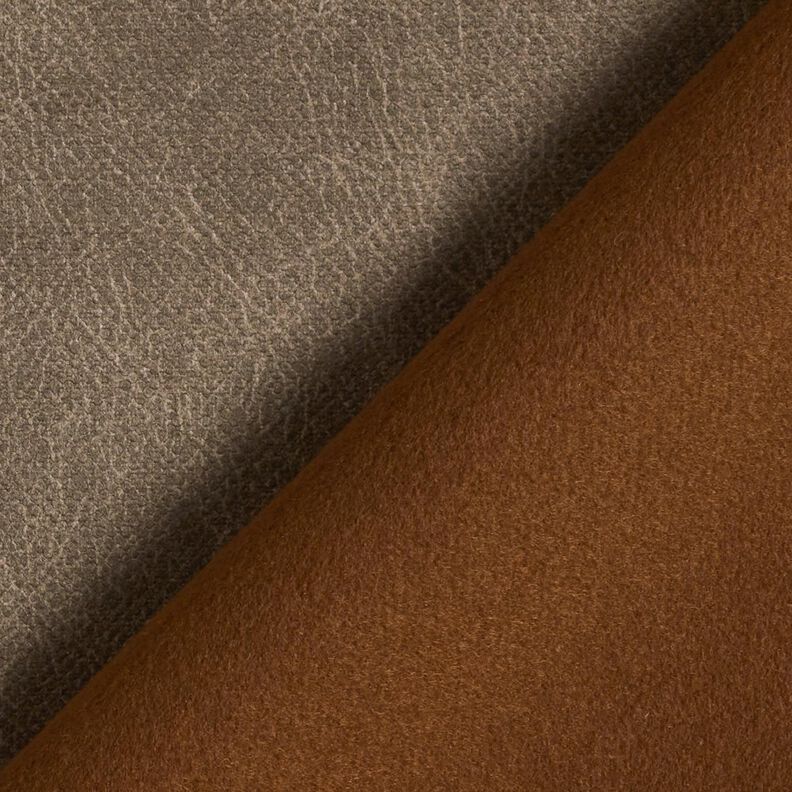 Polsterstof fl&oslash;jlslook &ndash; m&oslash;rk taupe,  image number 3