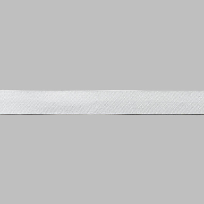 Skråbånd Satin [20 mm] – lysegrå,  image number 1