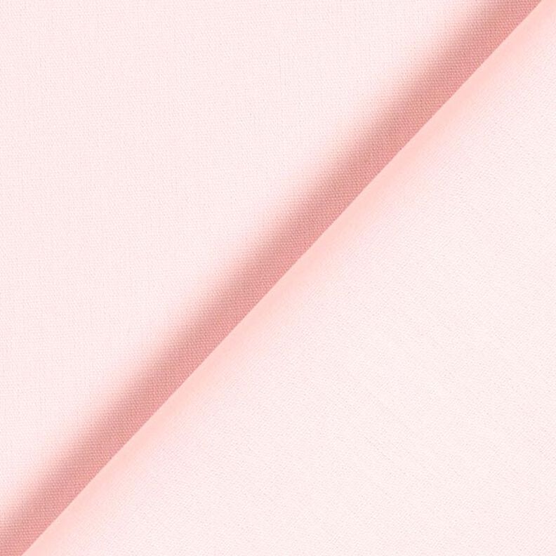 Bomuldspoplin Ensfarvet – rosa,  image number 5