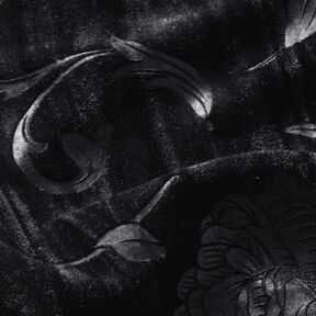 crashfløjl krysantemum – sort, 