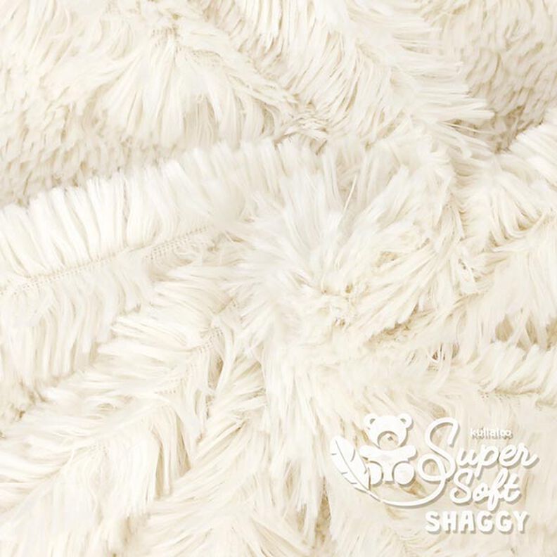 Plys i totter SHAGGY [1 M X 0,75 M | Flor: 20 MM] - off white | Kullaloo,  image number 4
