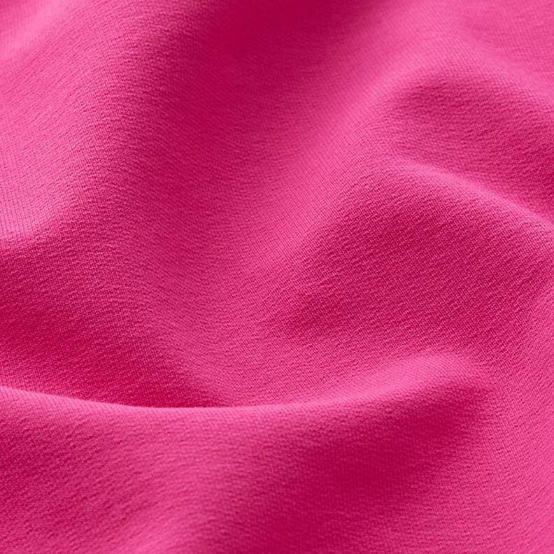 Let French Terry ensfarvet – intens pink,  image number 4