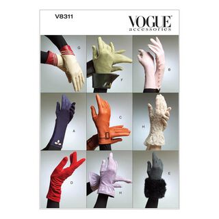 Handsker, Vogue 8311, 