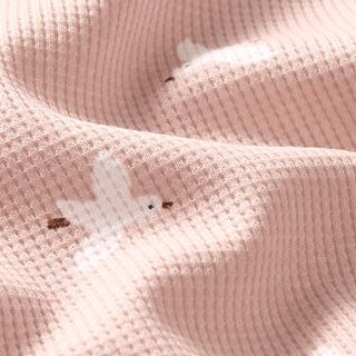 Vaflet jersey fugle | by Poppy – rosé, 