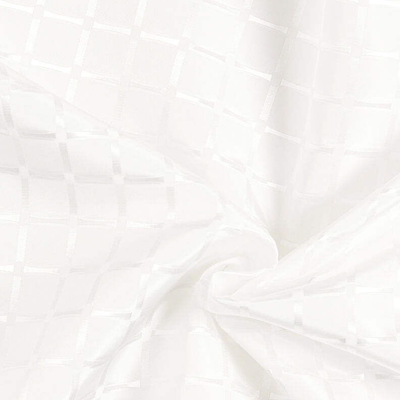 Foringstaft jacquard tern med skinnende effekt – hvid,  image number 3