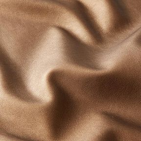 Læderimitat glat stretch – bronzefarvet | Reststykke 60cm, 