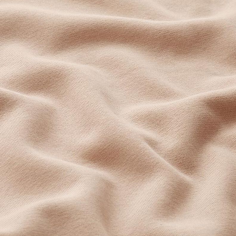Sweatshirt lodden ensfarvet Lurex – sand/guld,  image number 3