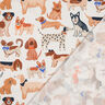 Bomuldspoplin hunde Digitaltryk | Poppy Fabrics – uldhvid,  thumbnail number 5