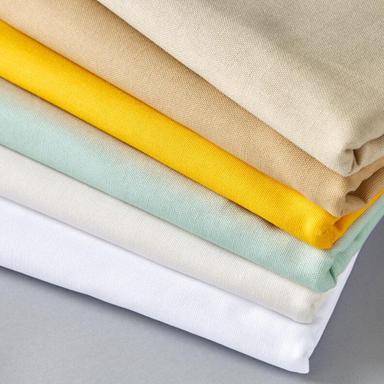 Dekorationsstof Canvas – hvid,  image number 3