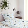 Dekorationsstof Bomuldskiper kanin i drømmeland Digitaltryk – babyblue/jeansblå,  thumbnail number 6