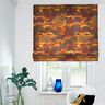 Dekorationsstof Halvpanama digitaltryk landskab efterår – bronzefarvet/orange,  thumbnail number 4