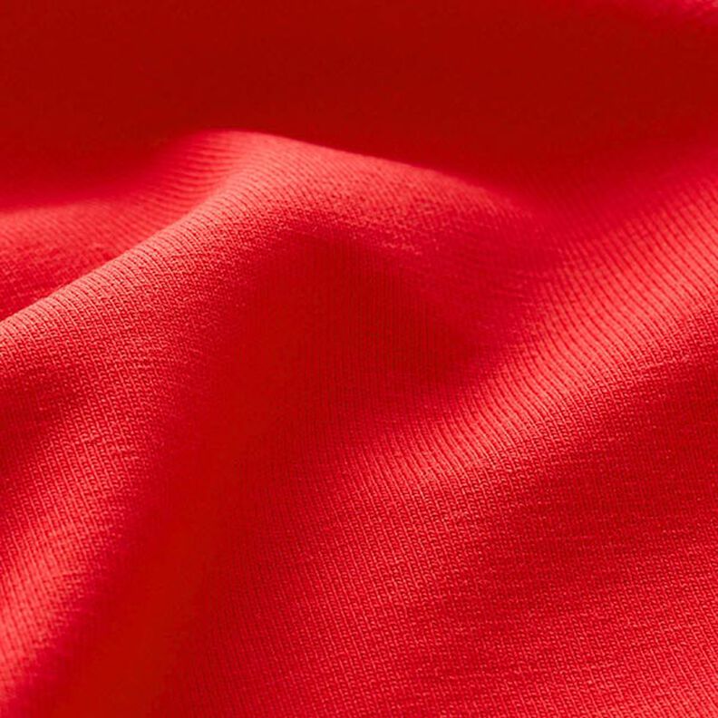 Bomuldsjersey Medium ensfarvet – rød,  image number 4