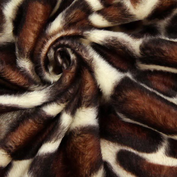 Kunstpels giraf – brun,  image number 2
