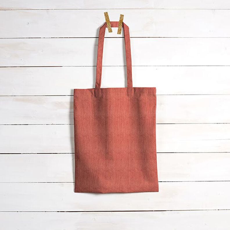 Polsterstof Fløjslook Fjord – rød,  image number 8