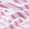 Piqué jersey striber – hvid/pink,  thumbnail number 2
