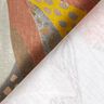 Dekorationsstof Halvpanama tropiske blade – sennep/terracotta,  thumbnail number 4