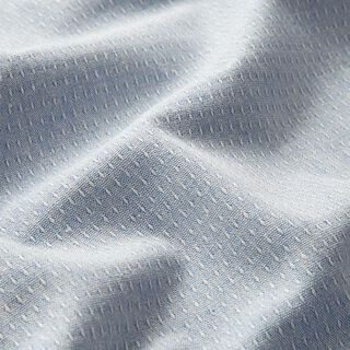Dekorationsstof jacquard genanvendt – lyseblå | Reststykke 50cm, 