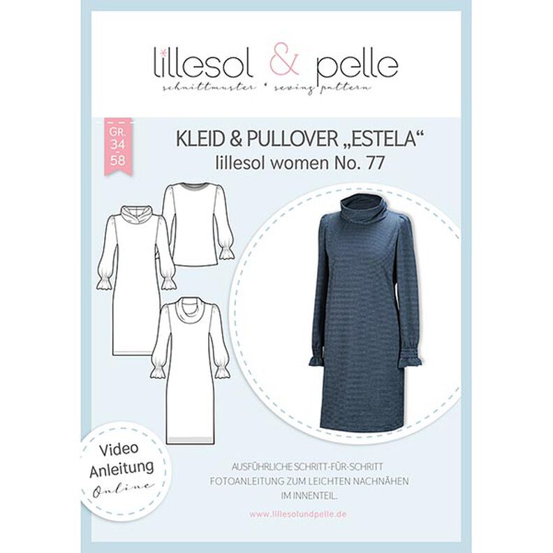 En kjole & sweater Estela | Lillesol & Pelle No. 77 | 34-58,  image number 1