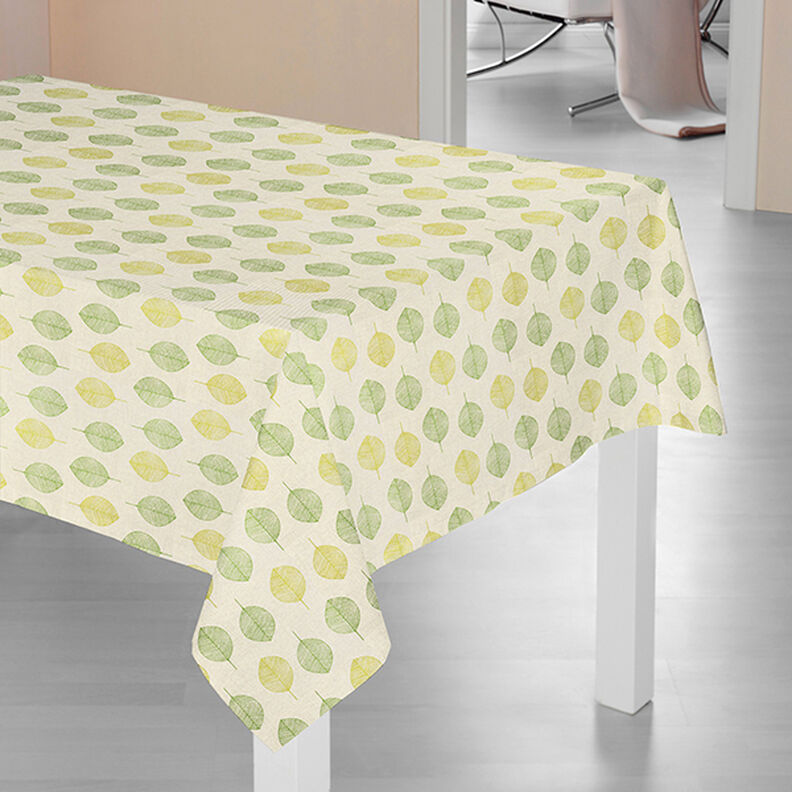 Dekorationsstof Halvpanama Blade &ndash; natur,  image number 8