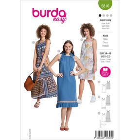 Kjole | Burda 5810 | 34-48, 