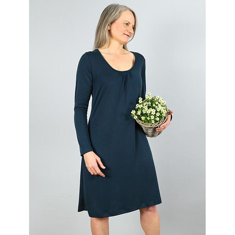 FRAU VLIELAND Jerseykjole med rund halsudskæring | Studio klippeklar | XS-L,  image number 3