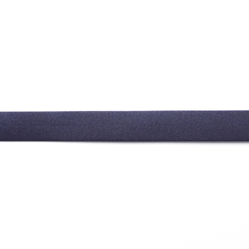 Skråbånd Satin [20 mm] – marineblå,  image number 1