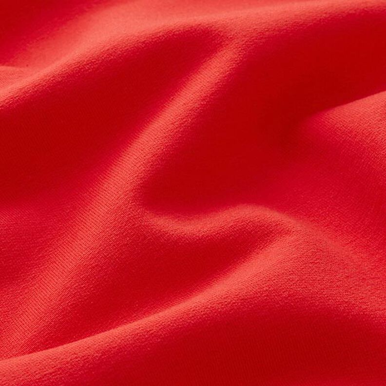 Let bomuldssweat ensfarvet – rød,  image number 4