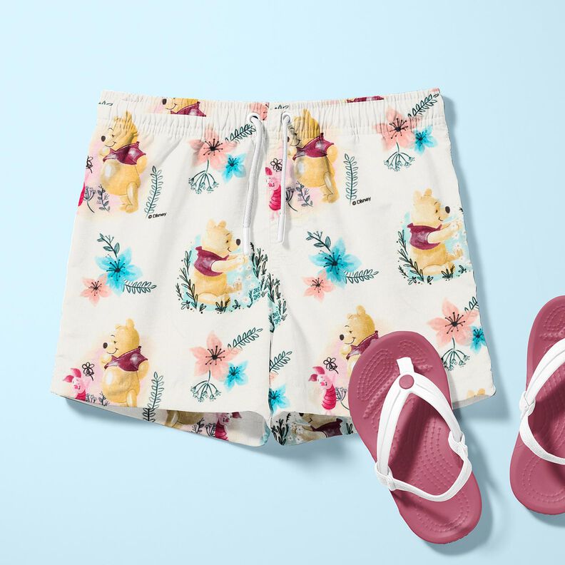 Bomuldsjersey Peter Plys og Grisling | Disney – beige,  image number 6