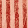 Frottéstof Bambus blokstriber – rød/hummerfarvet,  thumbnail number 1