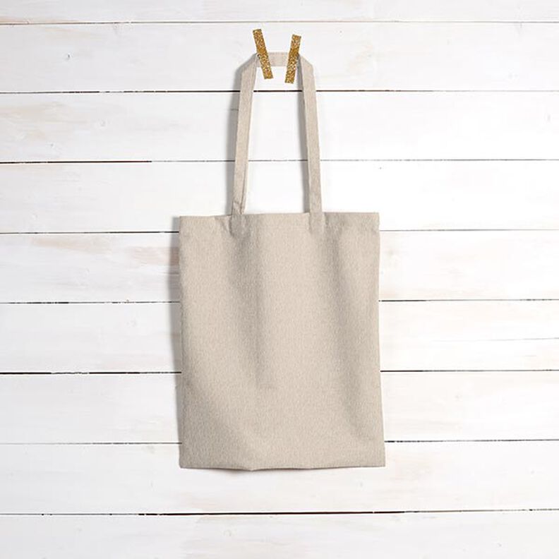 Dekorationsstof jacquard genanvendt – beige,  image number 7