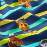 Bomuldsjersey Licensstof Paw Patrol stribet | Viacom – marineblå,  thumbnail number 2