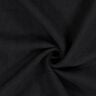 Hørstof ramie mix stonewashed, kraftig kvalitet – sort,  thumbnail number 1