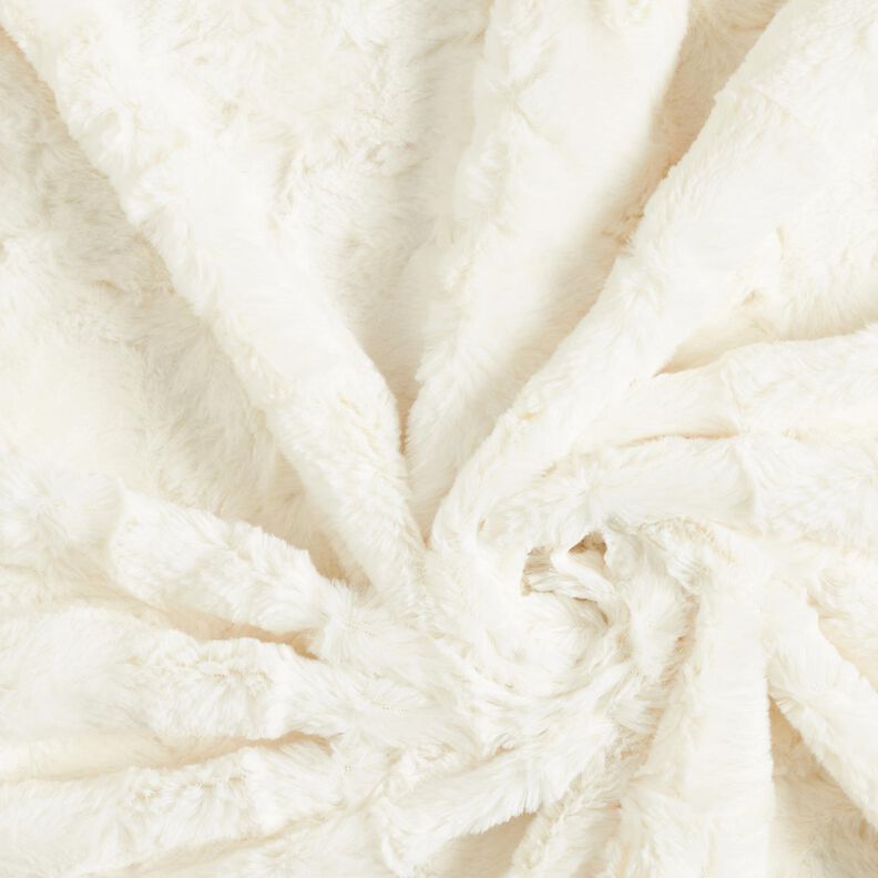 Kunstpels Hvirvel – elfenben,  image number 4