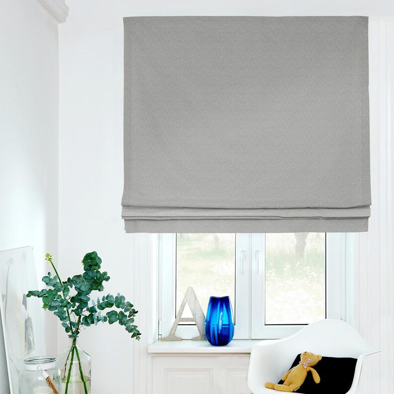 Mørklægningsstof Melange – lysegrå,  image number 6