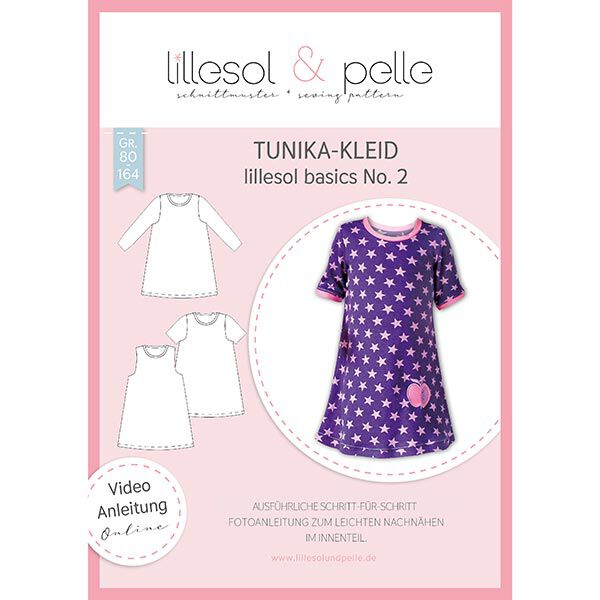 Tunika-kjole Lillesol & Pelle No. 2 | 80 - 164,  image number 1