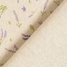 Dekorationsstof Halvpanama Lavendel – natur/lavendel,  thumbnail number 6