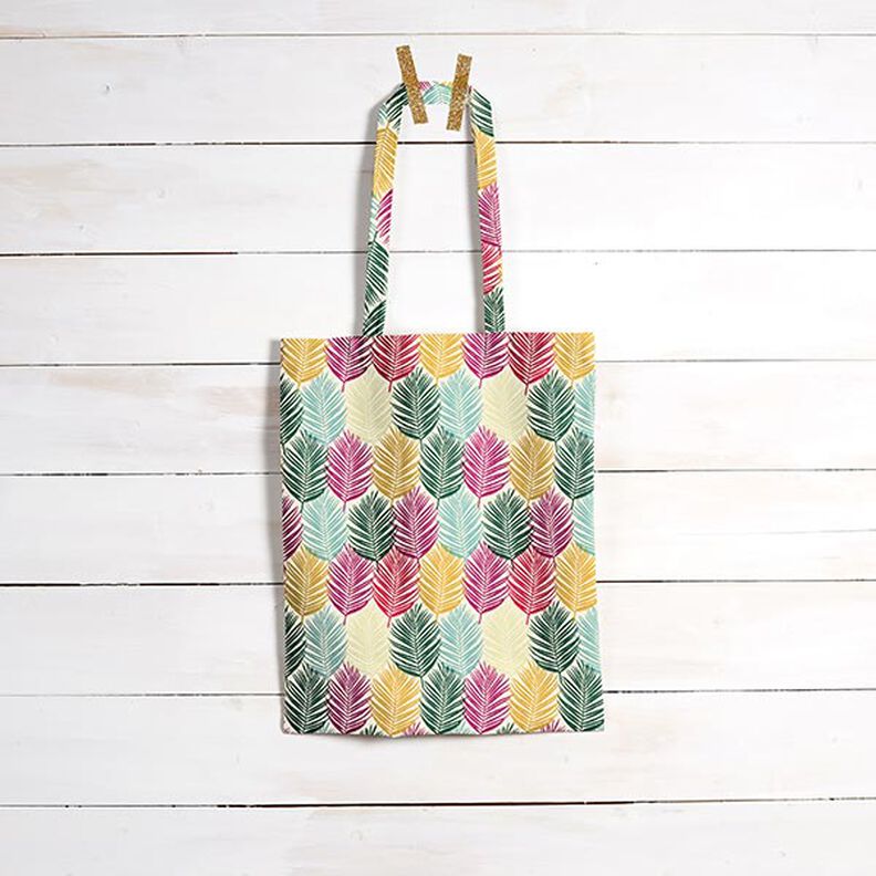 Outdoor Dekorationsstof Tropiske Blade – natur,  image number 7