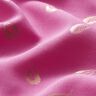 Viskosestof folietryk fjer – pink,  thumbnail number 2
